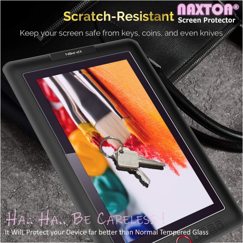 NAXTON® CLEAR 9H Screen Protector for XP Pen Artist 15.6 Pro [Unbreakable], [Bubble Free], [Anti-Scratch] - NOT A GLASS